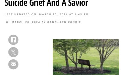 Suicide Grief and A Savior: Patheos Blog
