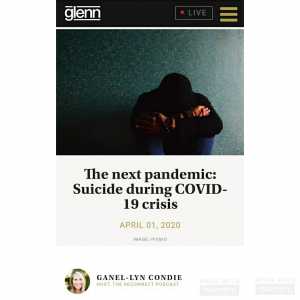 The Next Pandemic: SUICIDE during Covid-19 Crisis